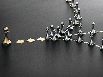 Pawns moving forward